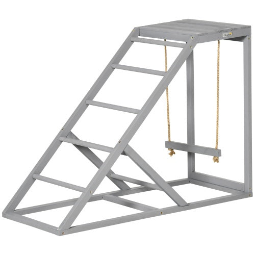 Chicken Swing Set with Perch & Hen Ladder – Fun Chicken Coop Toys for Roosting, Climbing & Pecking