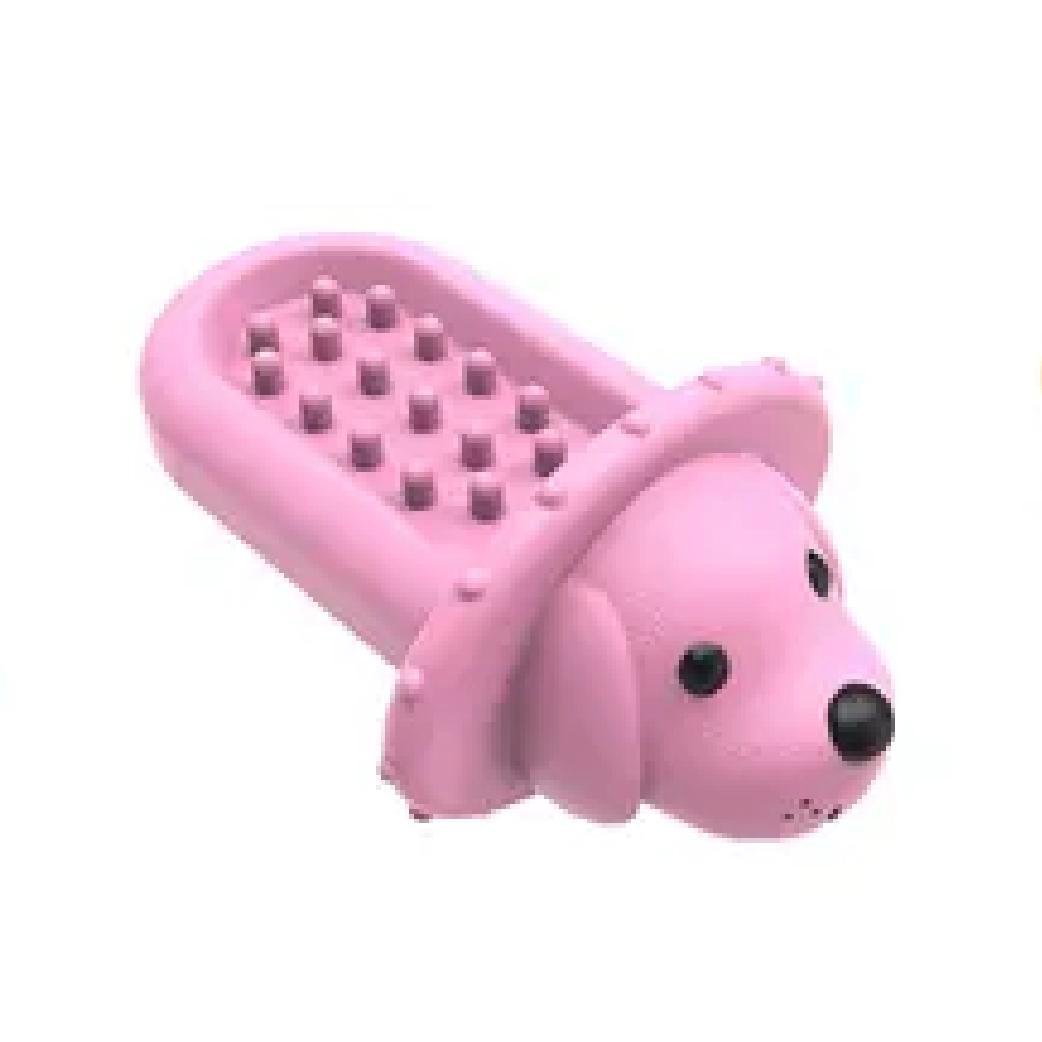 Soft Rubber Dog Slow Feeder Pad – Peanut Butter Treat Dispenser & Crate Training Tool for Puppies, Reduces Boredom & Anxiety