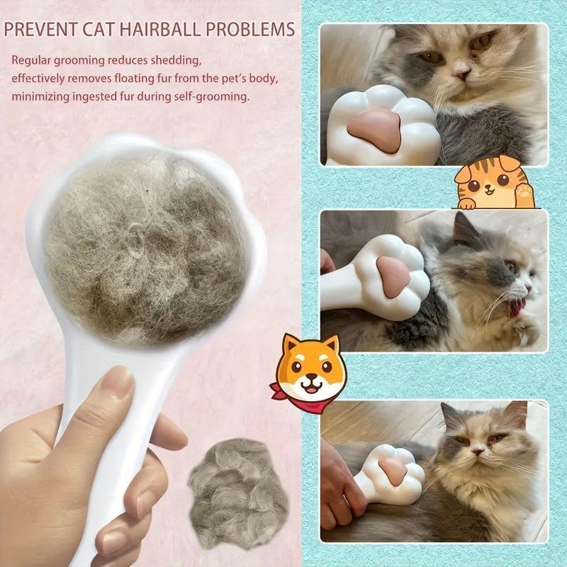 Paw-Shaped Pet Massage & Hair Removal Comb – Viral Grooming Brush for Dogs and Cats care 12