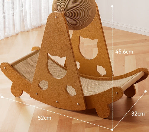 Creative Sisal Mat That Won't Shed Crumbs – Durable Cat Scratch Board for Furniture Protection & Play | Cat Drinking & Feeding – furn4