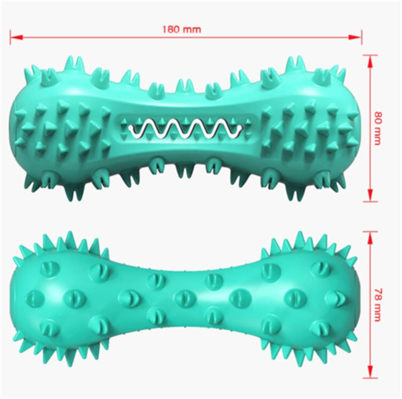 Durable Rubber Chew Toy for Aggressive Dogs – Teeth Cleaning Stick