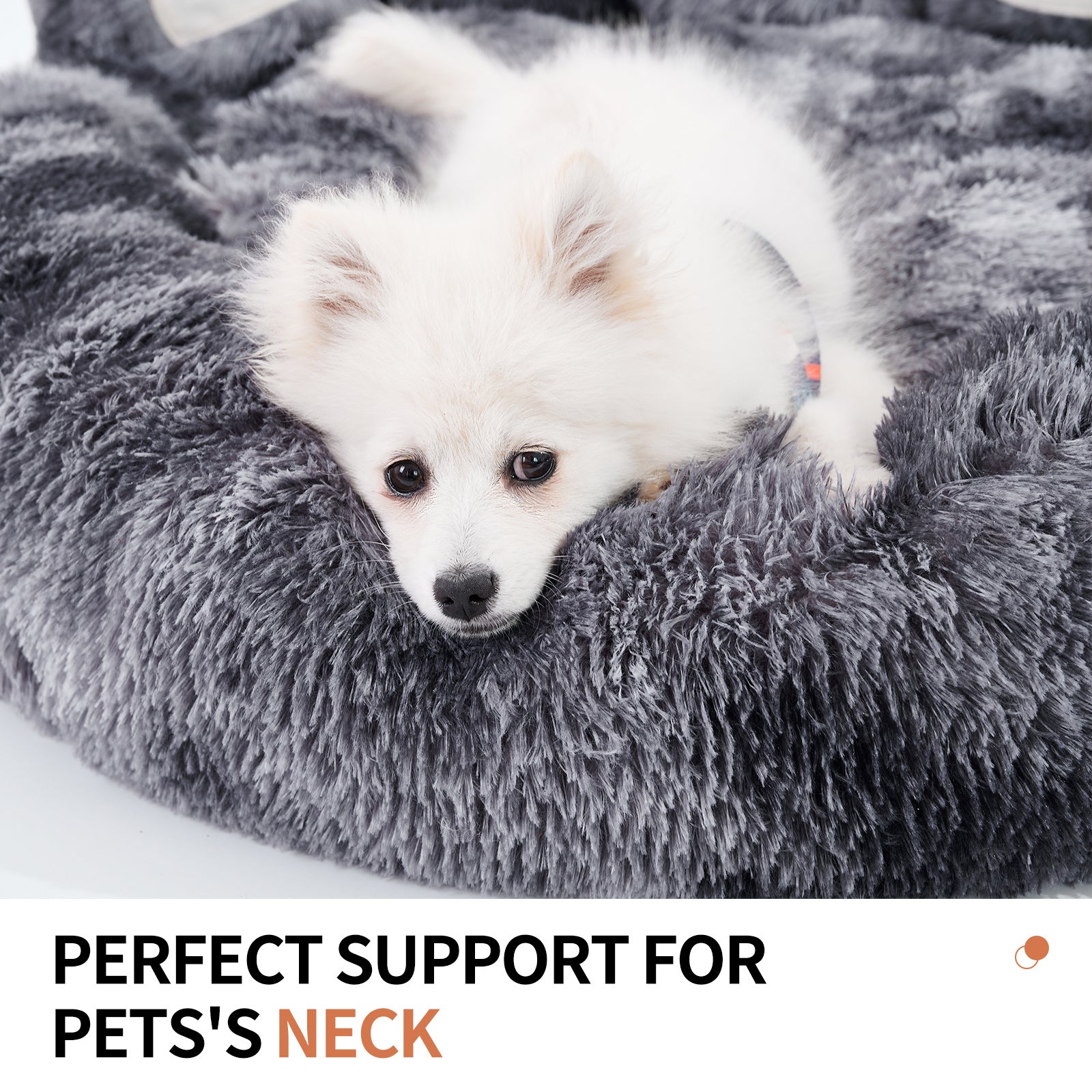 Cute Bear Paw Dog & Cat Bed – Plush Pet Bed for Small Breeds