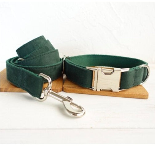 Pet Collar & Bow Leash Set – Stylish Traction Kit for Small Dogs & Cats COL10