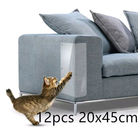 Cat Claw Protector Sofa Protect Pads – Transparent Anti-Scratch Furniture Shields for Cats | Cat Drinking & Feeding – furn1