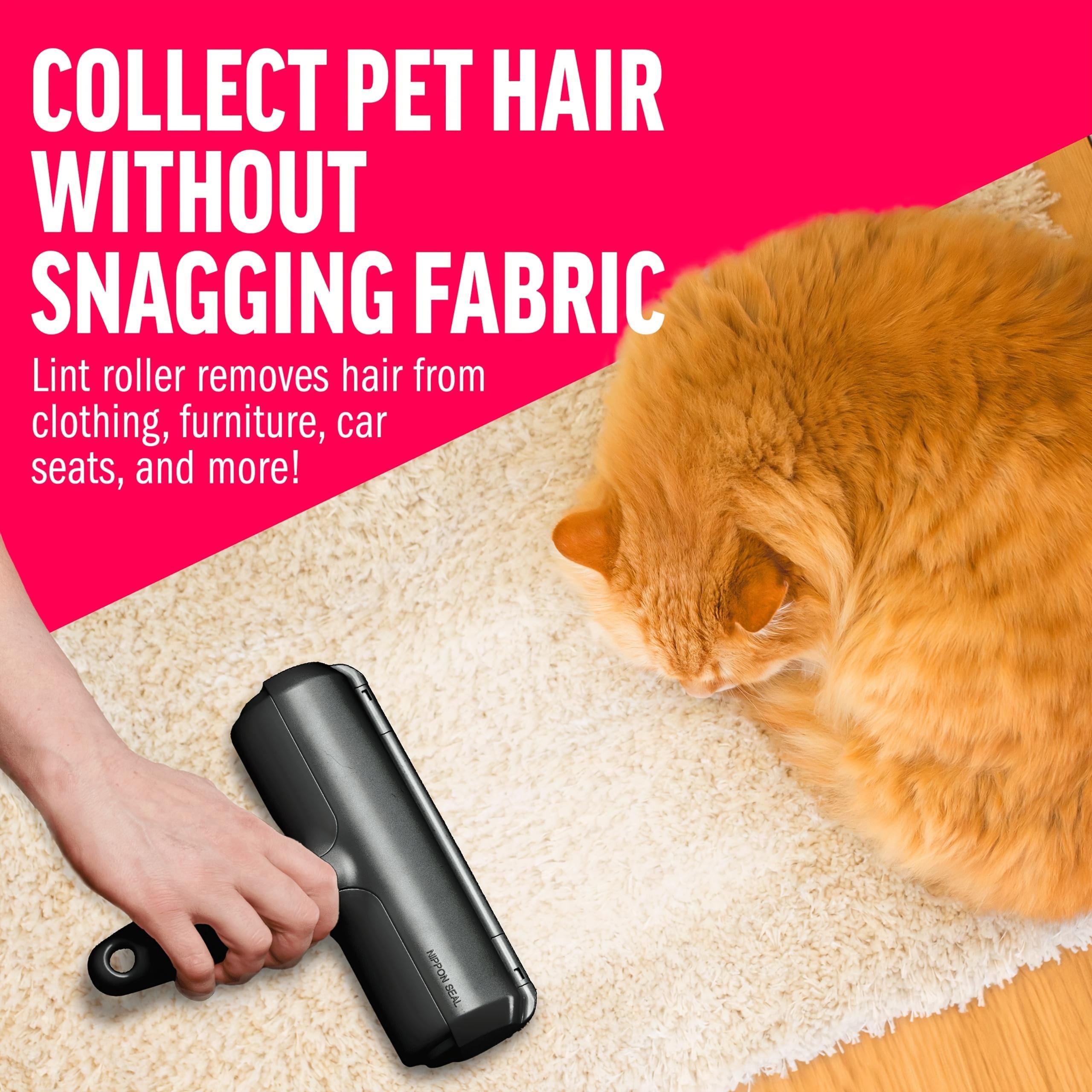 Reusable Pet Hair Remover with Sticky Applicator – Black Fur Remover for Furniture, Sofas & Carpets care 34