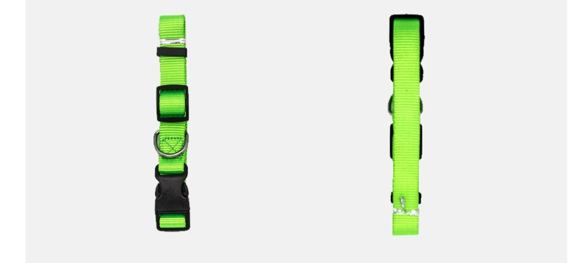Adjustable New Pet Collar – Comfortable Everyday Neck Strap for Cats & Dogs COL3