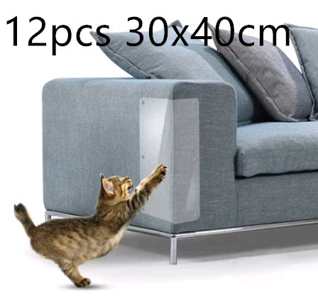 Cat Claw Protector Sofa Protect Pads – Transparent Anti-Scratch Furniture Shields for Cats | Cat Drinking & Feeding – furn1