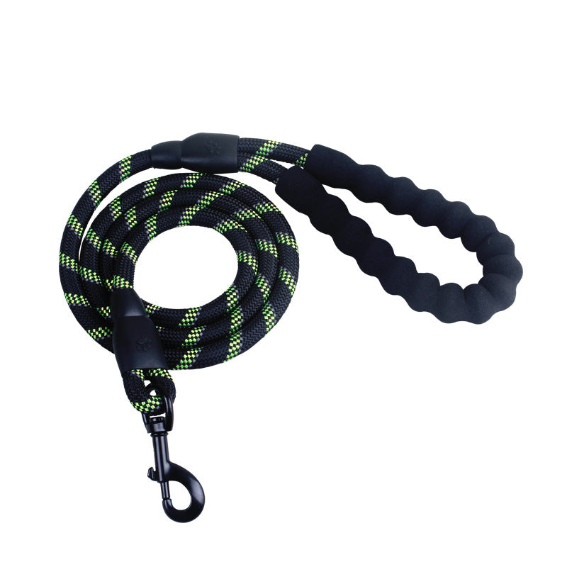 Reflective Nylon Dog Leash – Durable Walking & Training Rope for Small, Medium & Large Dogs COL2