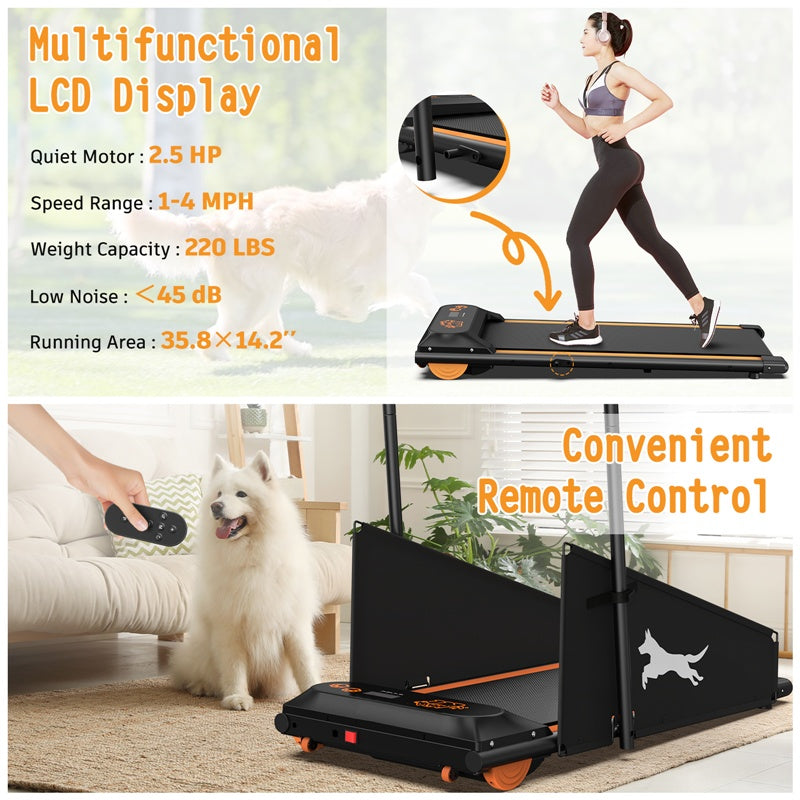 Dog Treadmill for Small & Medium Dogs – Indoor Running & Walking Machine for Healthy, Fit Pets ACS21