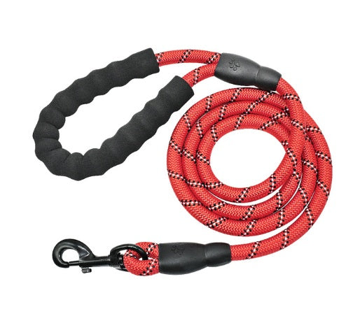 Reflective Nylon Dog Leash – Durable Walking & Training Rope for Small, Medium & Large Dogs COL2