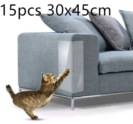 Cat Claw Protector Sofa Protect Pads – Transparent Anti-Scratch Furniture Shields for Cats | Cat Drinking & Feeding – furn1