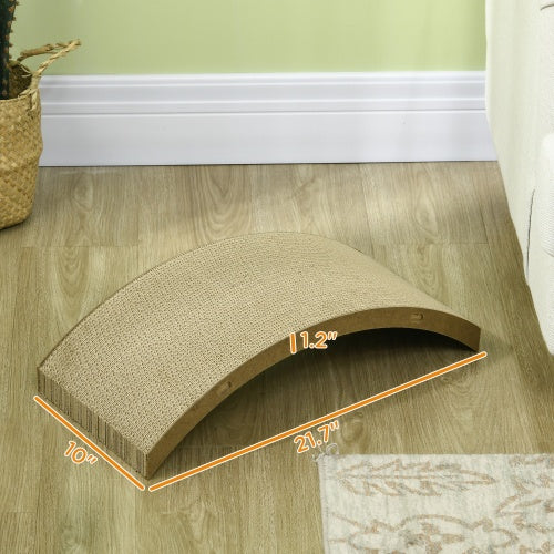 PawHut Cat Scratching Posts – 4-Pack Reversible Indoor Scratch Pads