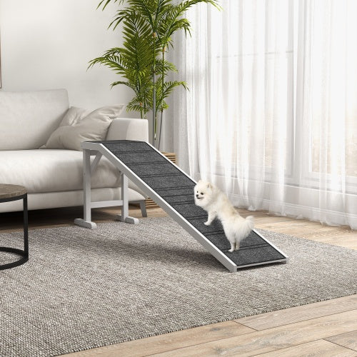 Ramp For Dog Bed – Pet Ramp with Non-Slip Carpet and Top Platform for Easy Access to Beds and Sofas | Cat Drinking & Feeding – furn33