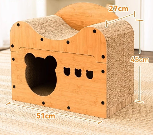 Creative Sisal Mat That Won't Shed Crumbs – Durable Cat Scratch Board for Furniture Protection & Play | Cat Drinking & Feeding – furn4