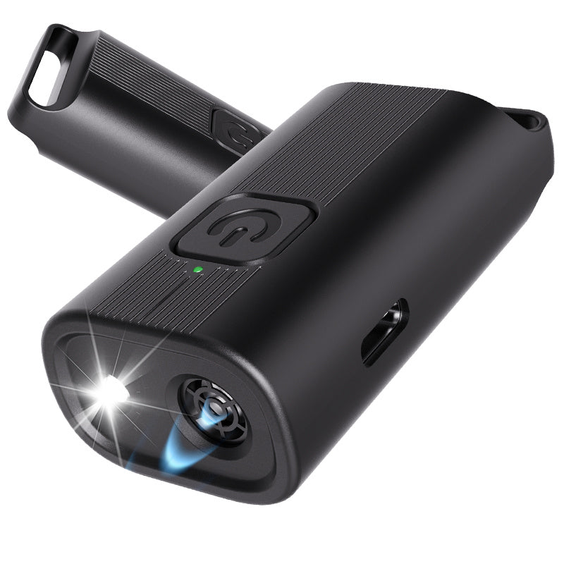 Mini Dog Bark Deterrent Device – USB Rechargeable Anti-Barking Trainer with Flashing Light, Portable & Compact ACS47