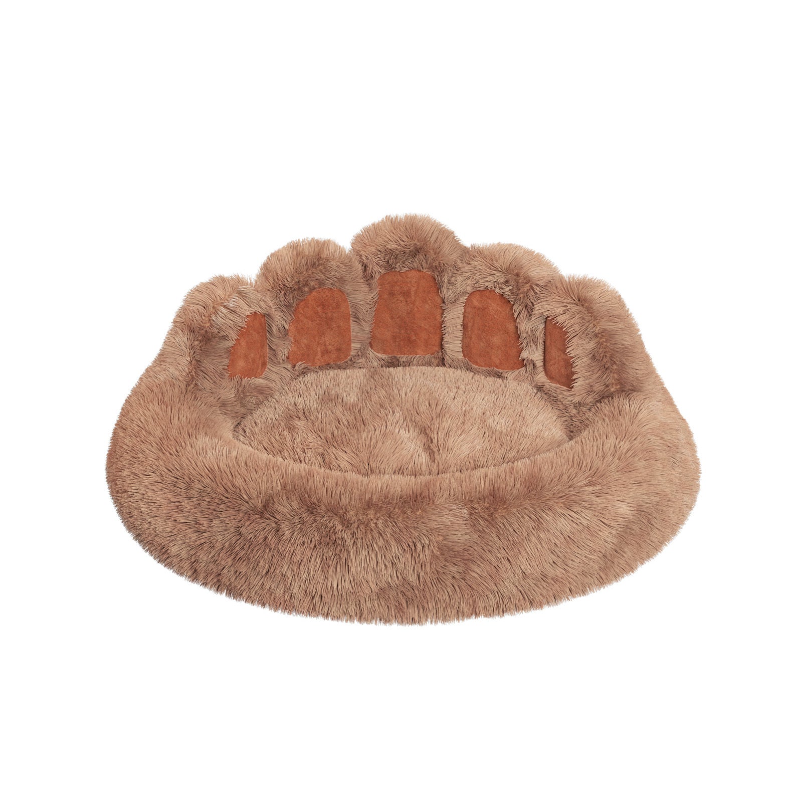 Cute Bear Paw Dog & Cat Bed – Plush Pet Bed for Small Breeds
