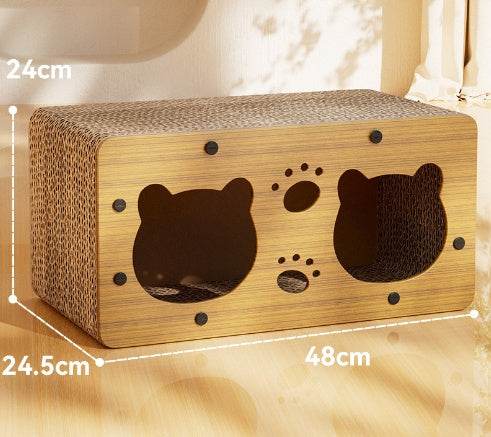 Creative Sisal Mat That Won't Shed Crumbs – Durable Cat Scratch Board for Furniture Protection & Play | Cat Drinking & Feeding – furn4