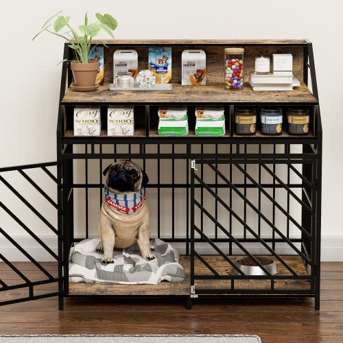 Bamboo Elevated Dog Bowl – Eco-Friendly Raised Feeding Station for Improved Digestion & Comfort | Cat Drinking & Feeding – furn15