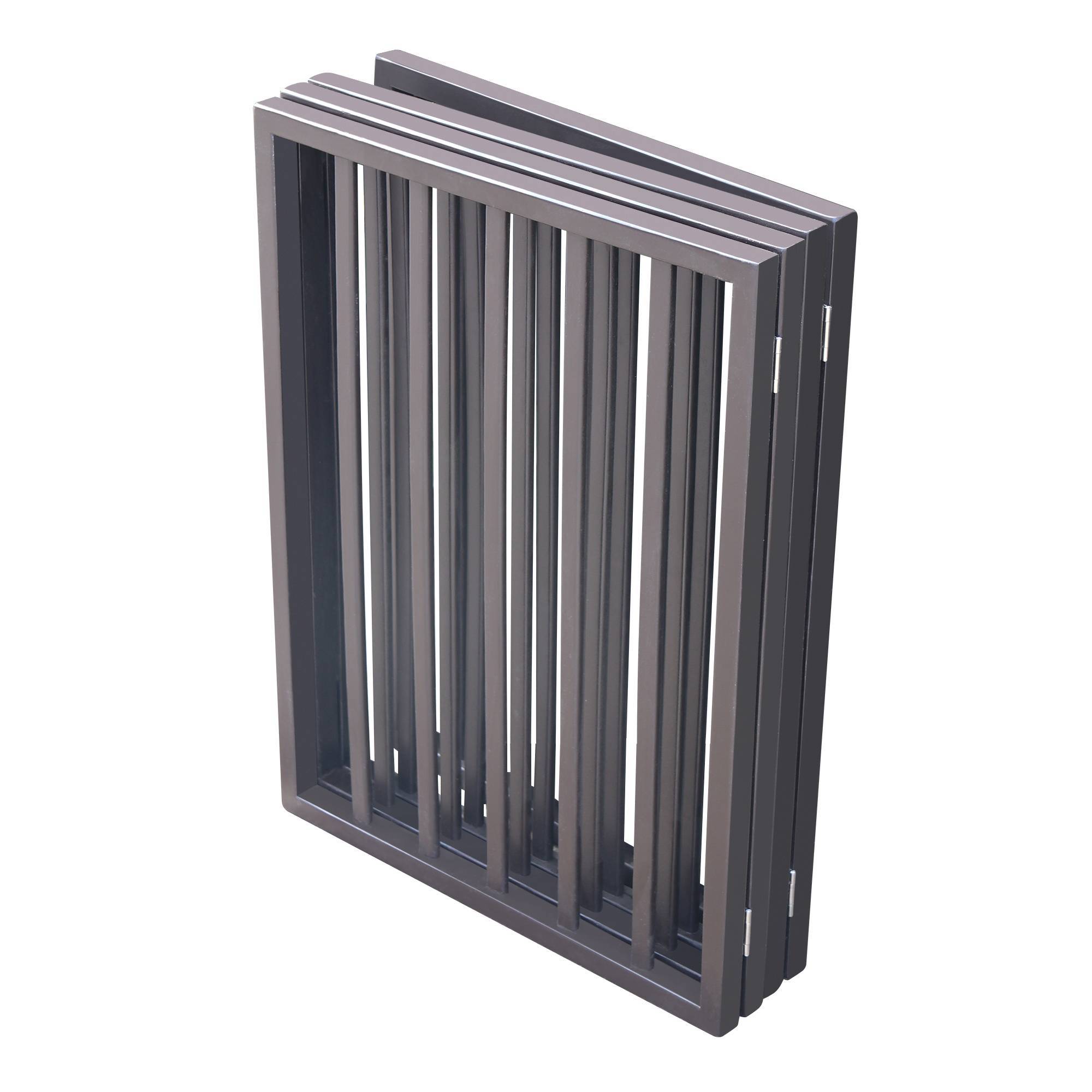Folding Pet Gate for Doorways, Stairs & Entryways – Freestanding Dog Barrier for Home Use ACS22
