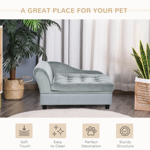 Luxury Small Dog Bed – Hidden Storage & Elegant Design for Small Pets | Cat Drinking & Feeding – bed38
