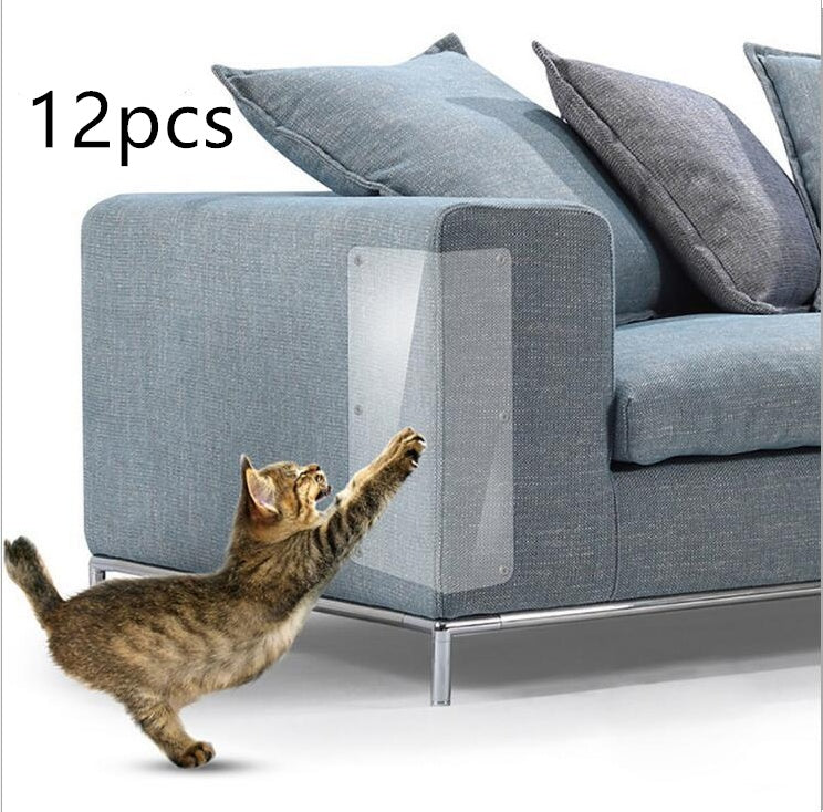 Cat Claw Protector Sofa Protect Pads – Transparent Anti-Scratch Furniture Shields for Cats | Cat Drinking & Feeding – furn1