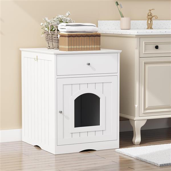 Wooden Pet House – Cozy Indoor Shelter for Cats and Small Dogs | Cat Drinking & Feeding – bed45