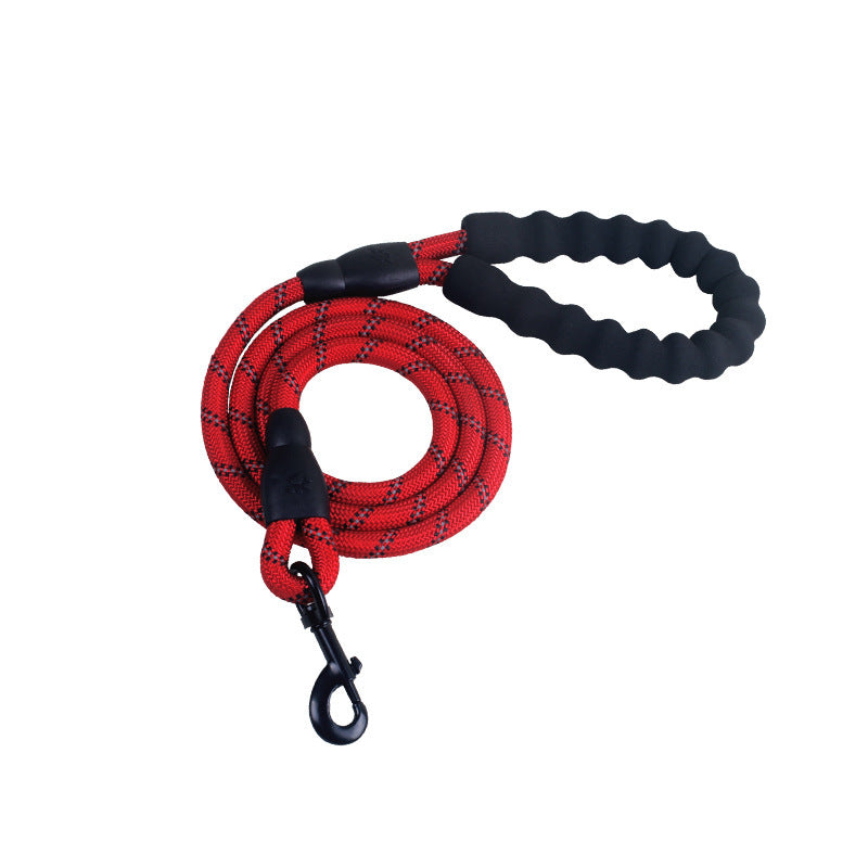 Reflective Nylon Dog Leash – Durable Walking & Training Rope for Small, Medium & Large Dogs COL2