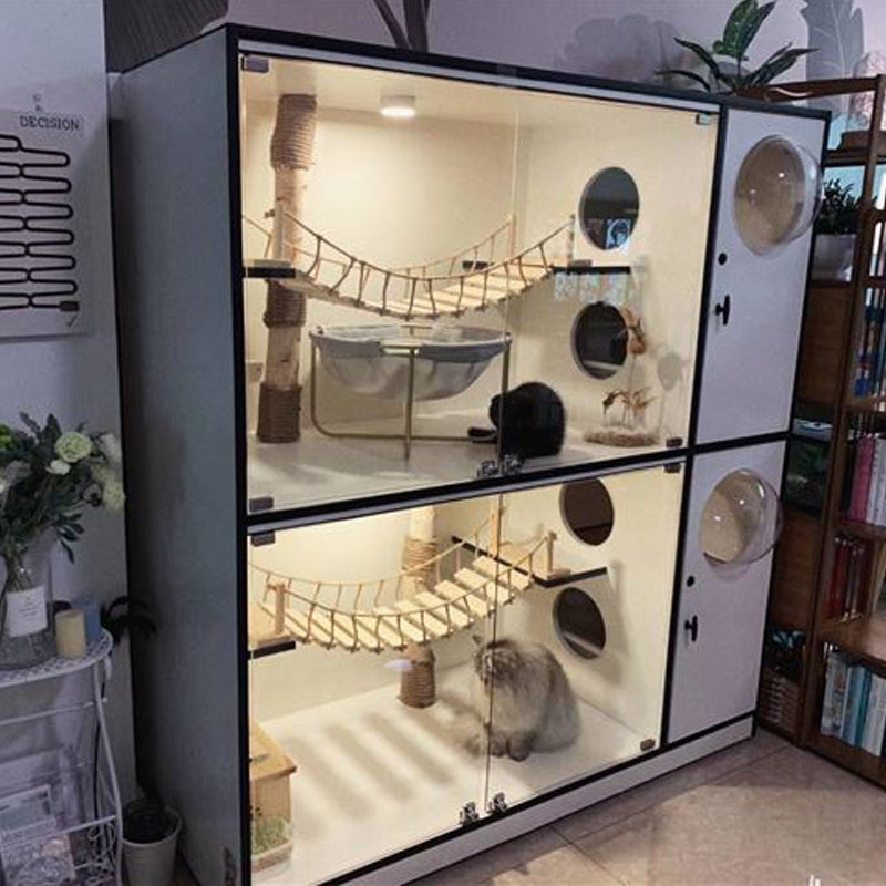 Wall Cat Furniture Pine Wall Hanging – Space-Saving Elevated Cat Perch & Climbing Shelf | Cat Drinking & Feeding – furn2