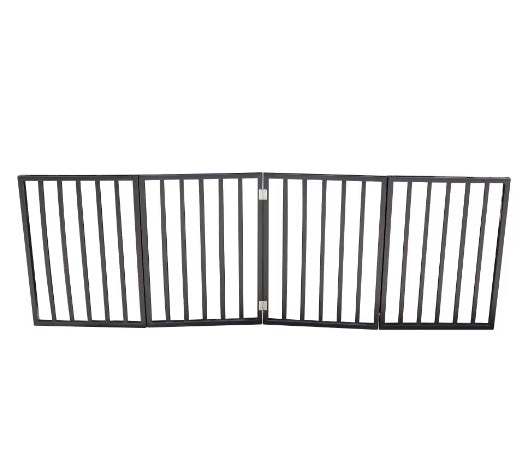 Adjustable Pet Gate for Doorways – Secure Dog Barrier for Home Entryways & Stairs ACS3