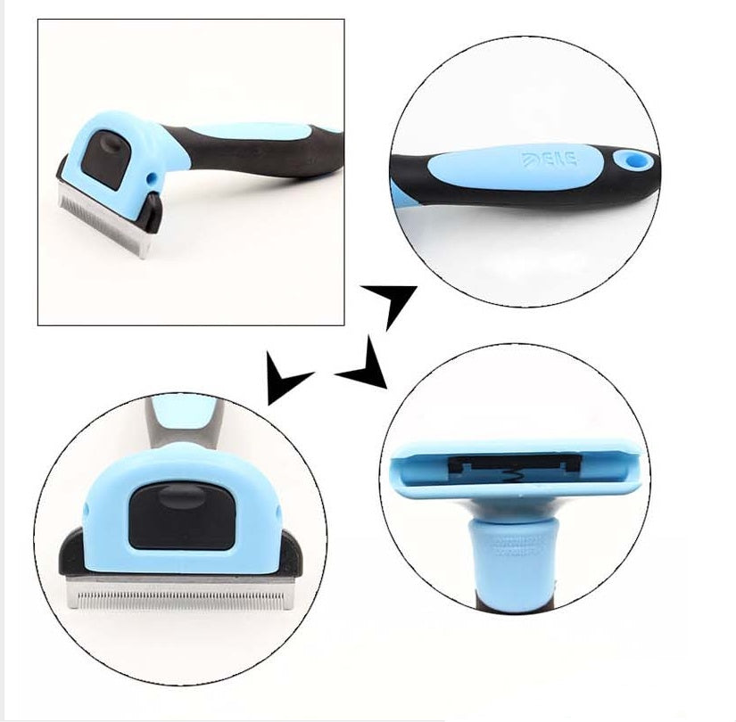 Pet Hair Removal Comb – Effective Grooming Tool for Shedding Dogs and Cats care 6