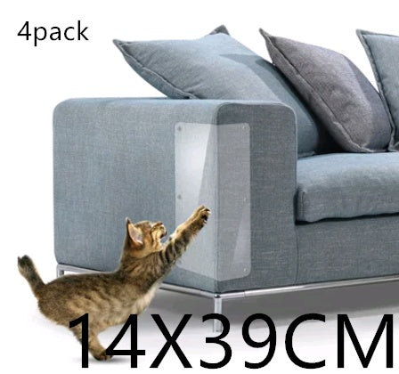 Cat Claw Protector Sofa Protect Pads – Transparent Anti-Scratch Furniture Shields for Cats | Cat Drinking & Feeding – furn1
