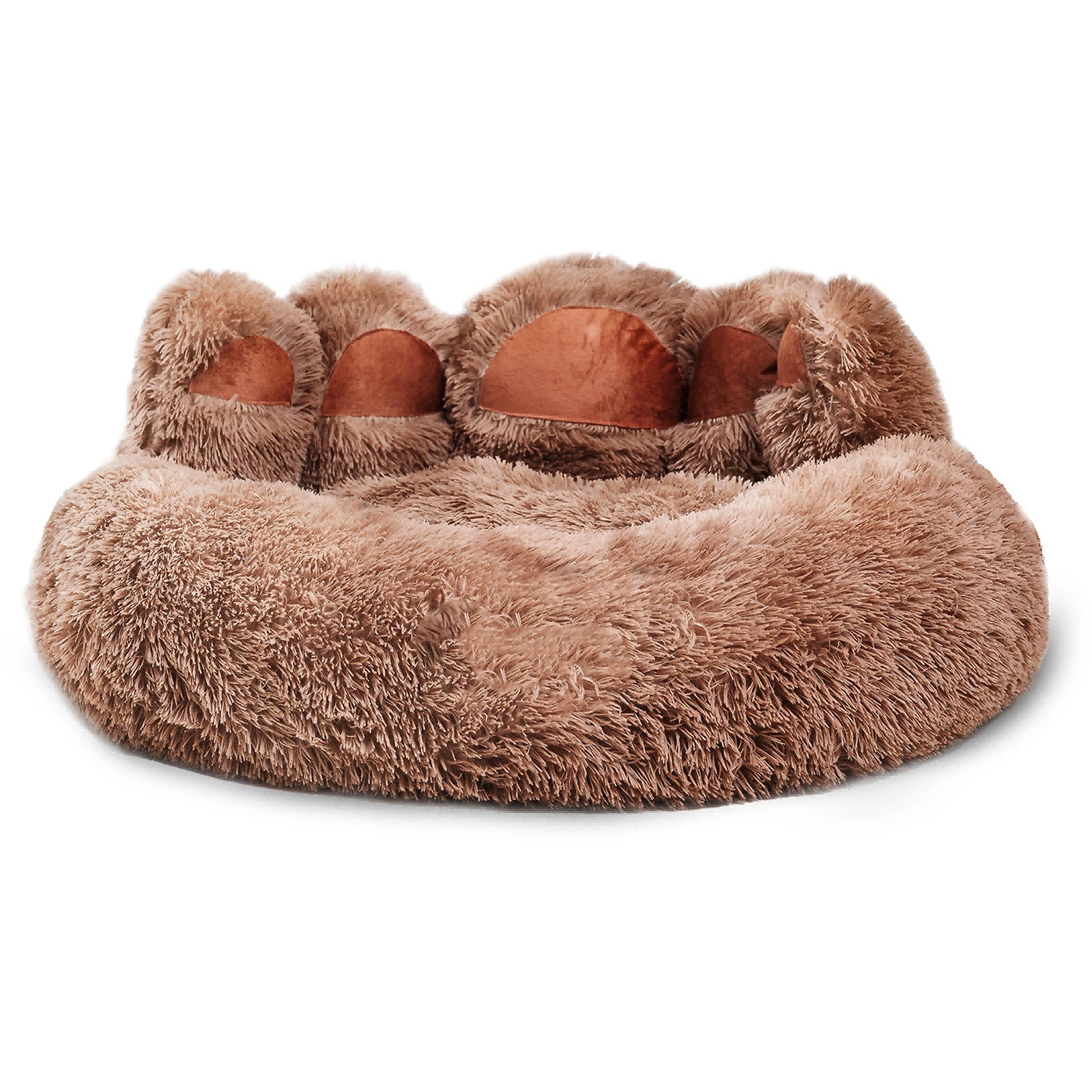 Cute Bear Paw Dog & Cat Bed – Plush Pet Bed for Small Breeds