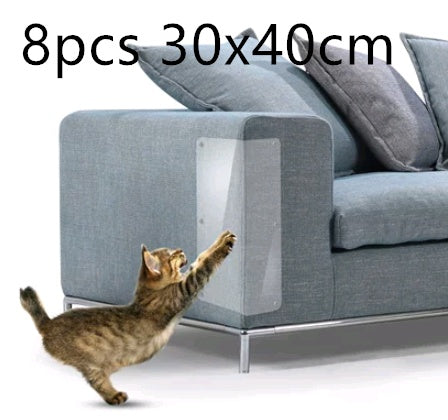 Cat Claw Protector Sofa Protect Pads – Transparent Anti-Scratch Furniture Shields for Cats | Cat Drinking & Feeding – furn1