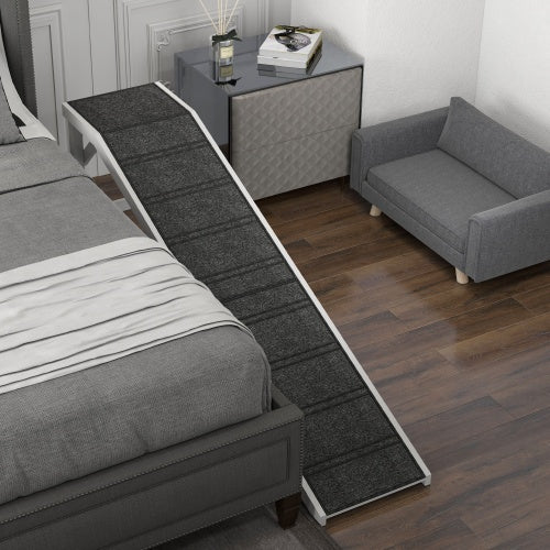 Ramp For Dog Bed – Pet Ramp with Non-Slip Carpet and Top Platform for Easy Access to Beds and Sofas | Cat Drinking & Feeding – furn33