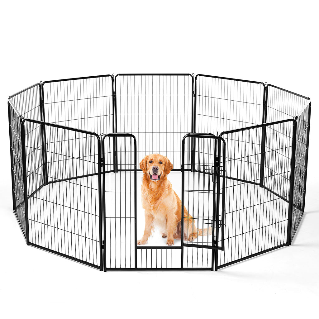 Indoor Dog Playpen Fence – Safe & Foldable Pet Exercise Barrier for Home Use ACS12