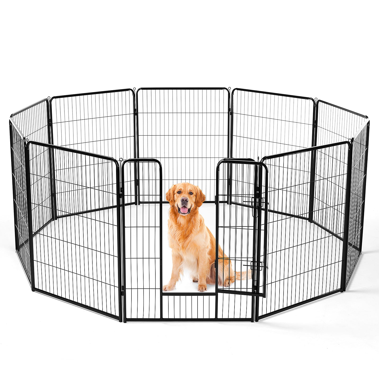 Indoor Dog Playpen Fence – Safe & Foldable Pet Exercise Barrier for Home Use ACS12