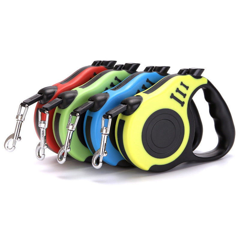 Automatic Telescopic Pet Leash – Retractable Traction Rope for Dogs & Cats COL4
