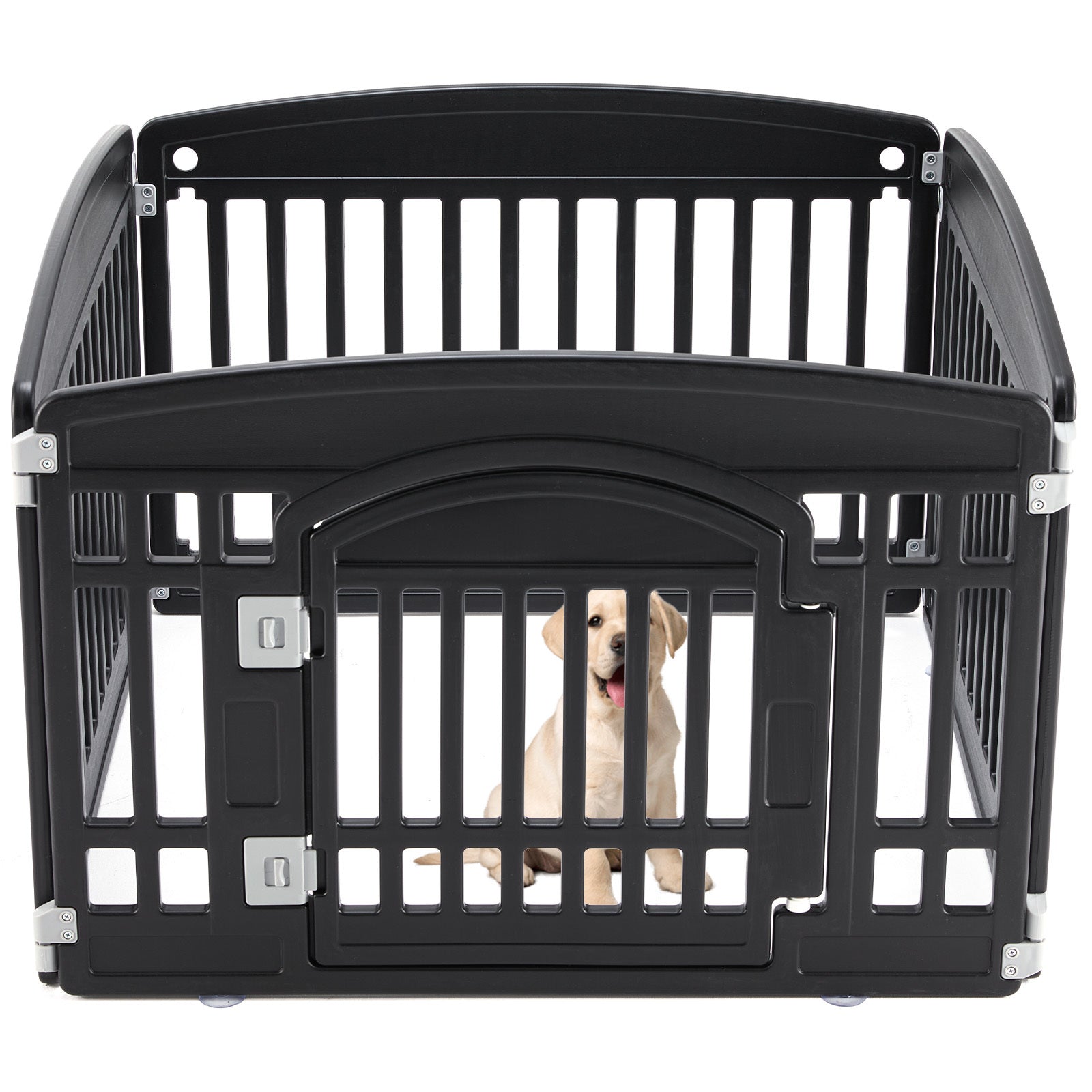 Safe & Reliable Dog Playpen Fence – Portable Outdoor Pet Exercise Barrier