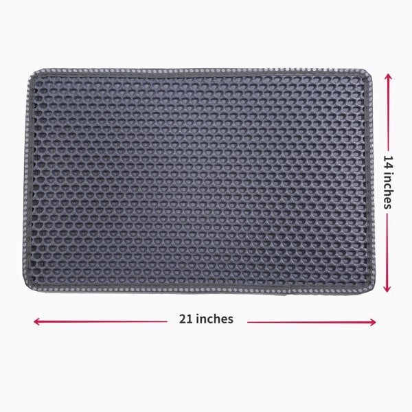 Cat Litter Box Mats – Splash-Proof Filter Mats for Clean and Tidy Litter Areas | Cat Drinking & Feeding – furn35