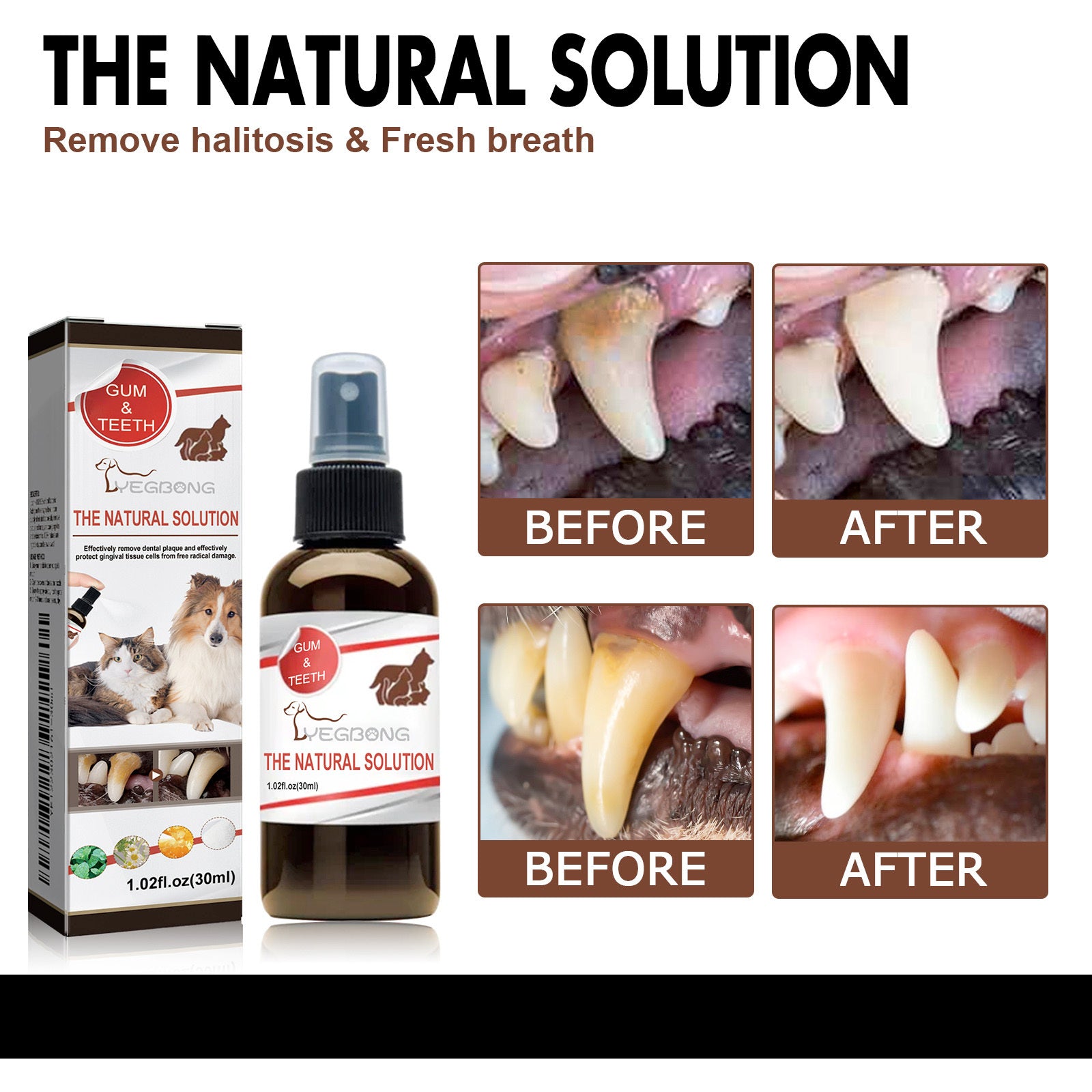 Pet Tooth Cleaning Spray – Fresh Breath & Dental Care for Dogs and Cats care 23