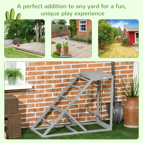 Chicken Swing Set with Perch & Hen Ladder – Fun Chicken Coop Toys for Roosting, Climbing & Pecking