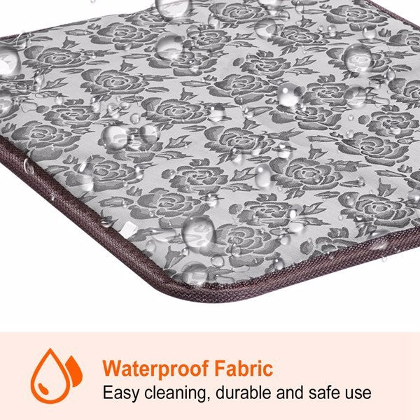 Pet Heating Pad – Waterproof Adjustable Warm Blanket with Anti-Bite Steel Cord | Cat Drinking & Feeding – bed61