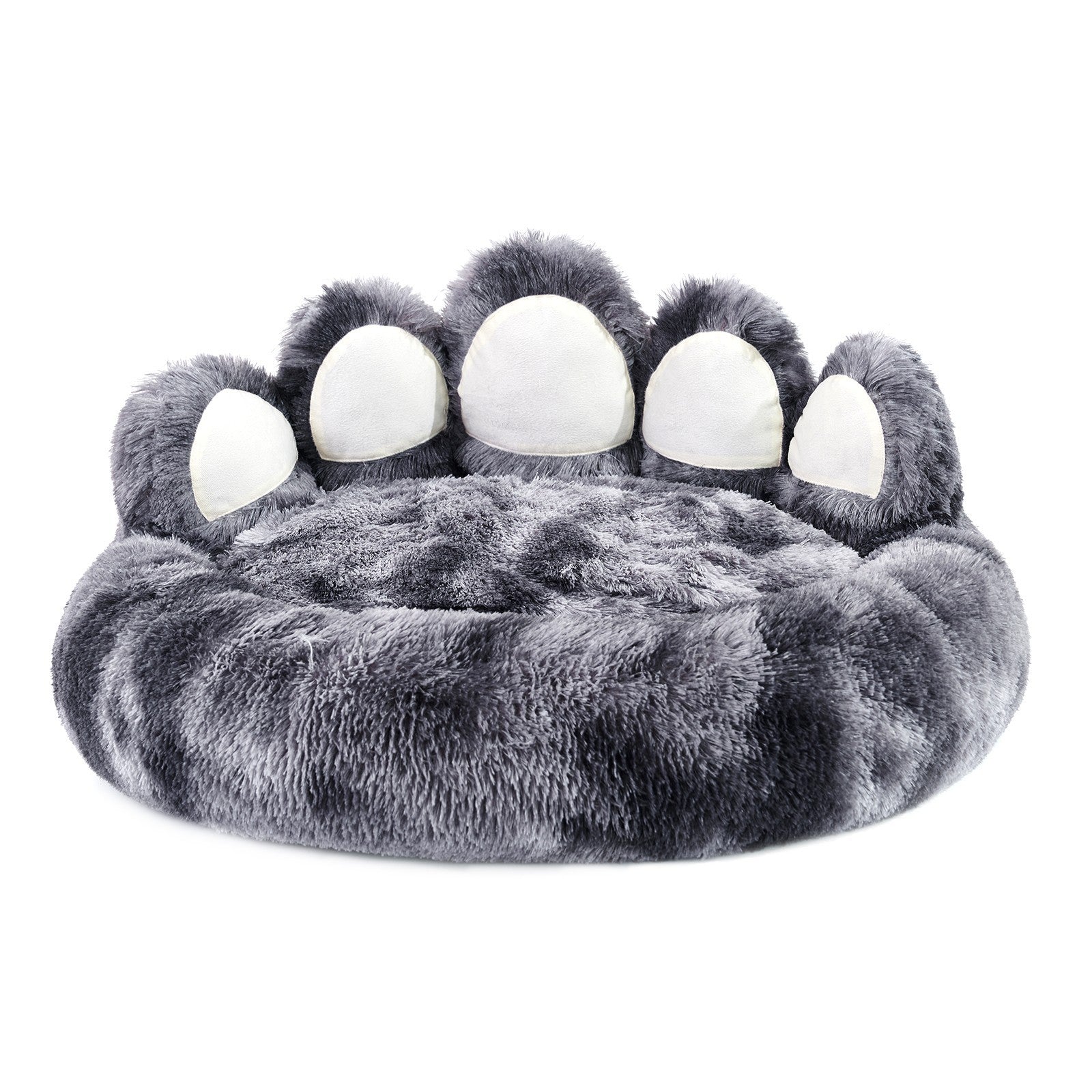 Cute Bear Paw Dog & Cat Bed – Plush Pet Bed for Small Breeds