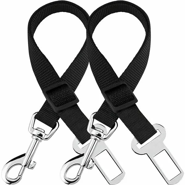 2-Pack Pet Safety Seatbelt – Adjustable Car Seat Harness for Cats & Dogs, Ideal for Travel & Drinking & Feeding Stops COL 24