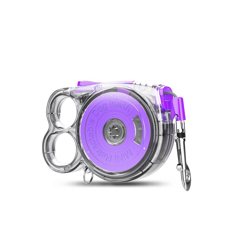 Mini Retractable Dog Leash – Lightweight & Easy-to-Use Lead for Small Pets, Outdoor Walks & Drinking & Feeding Areas COL 19
