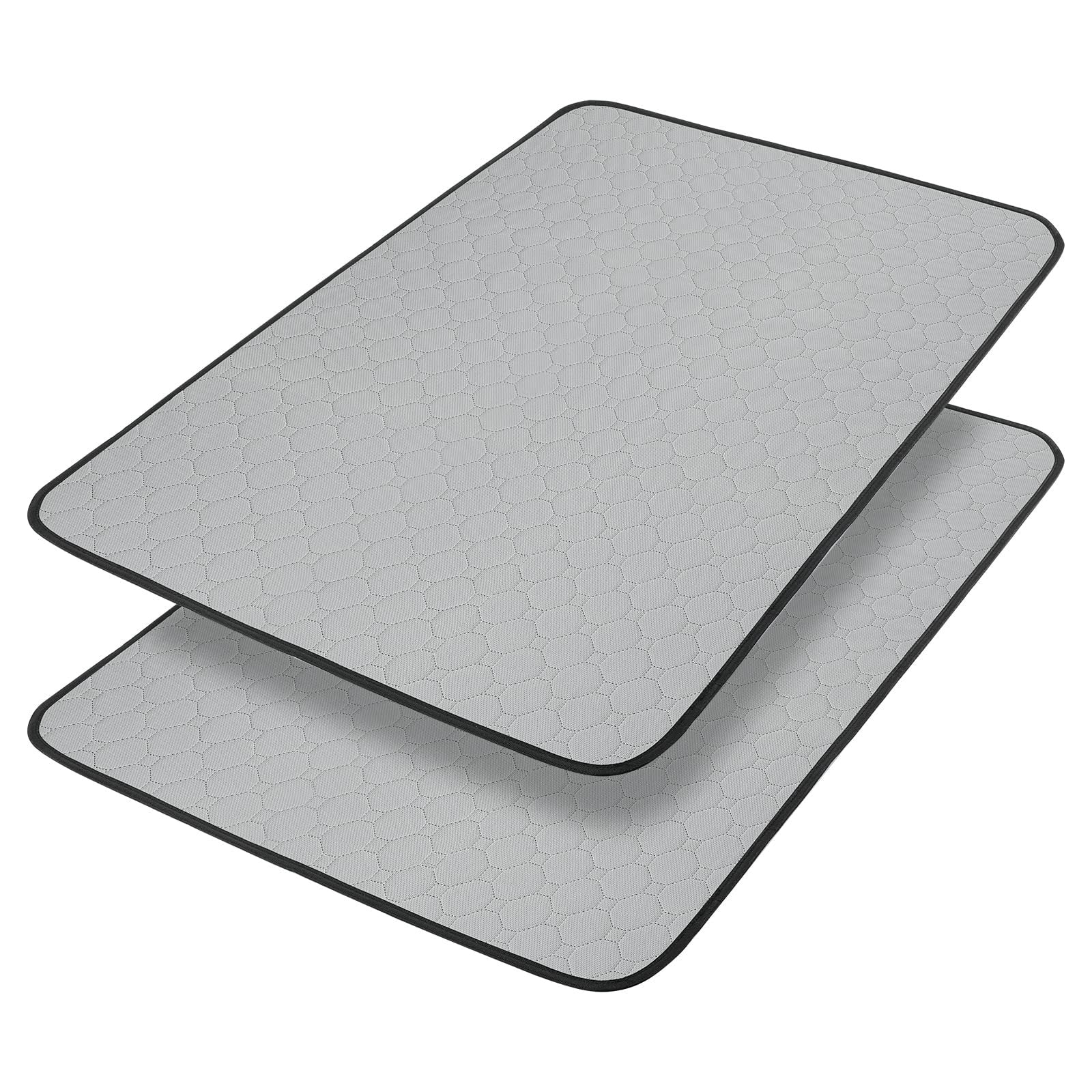2-Pack Washable Dog Urine Pads – Waterproof, Non-Slip Toilet Training Mats for Puppies & Cats (34.5 x 23 in) ACS27
