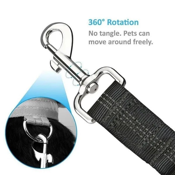 2-Pack Pet Safety Seatbelt – Adjustable Car Seat Harness for Cats & Dogs, Ideal for Travel & Drinking & Feeding Stops COL 24