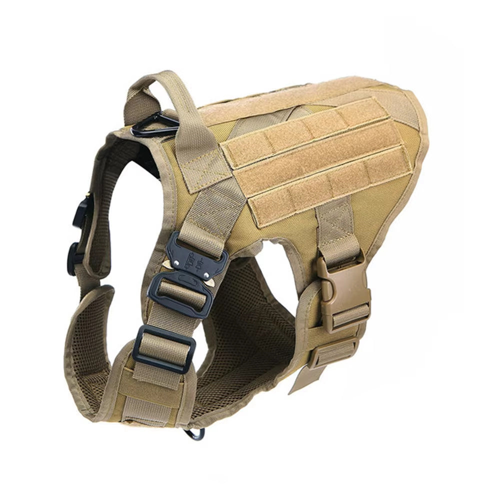 Luxury Camouflage Dog Harness & Leash Set – Durable Nylon Chest Strap for Pets COL7