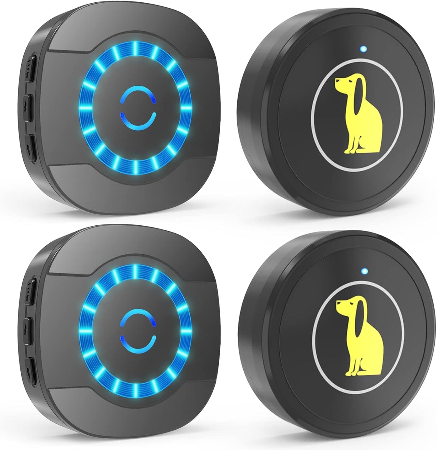 Waterproof Dog Doorbell with Touch Button – Puppy Training Bell for Sliding Doors & Outdoor Potty Alert ACS30