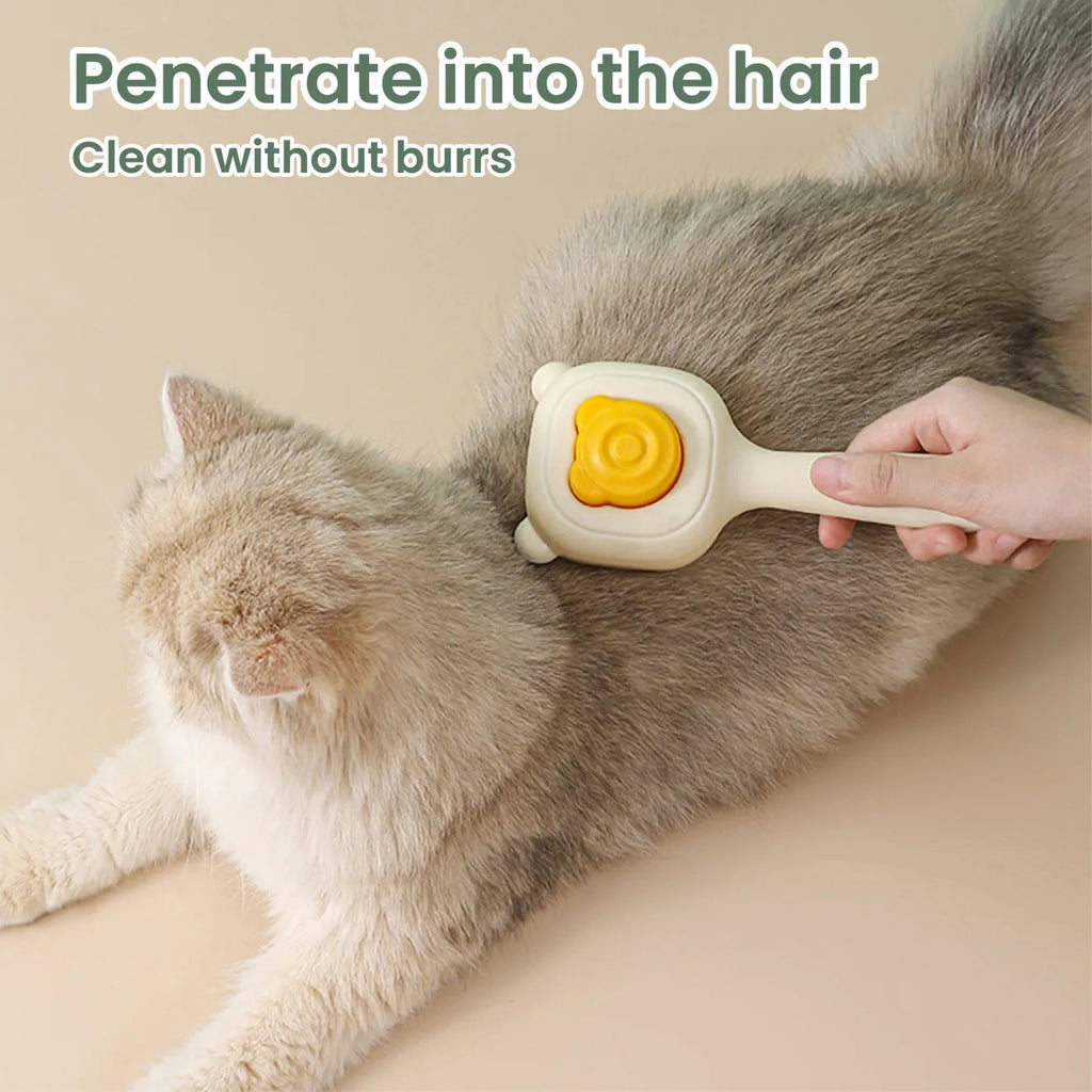 Multi-Functional Pet Spray Comb – One-Key Spray & Deep Hair Removal for All Pet Types care 48